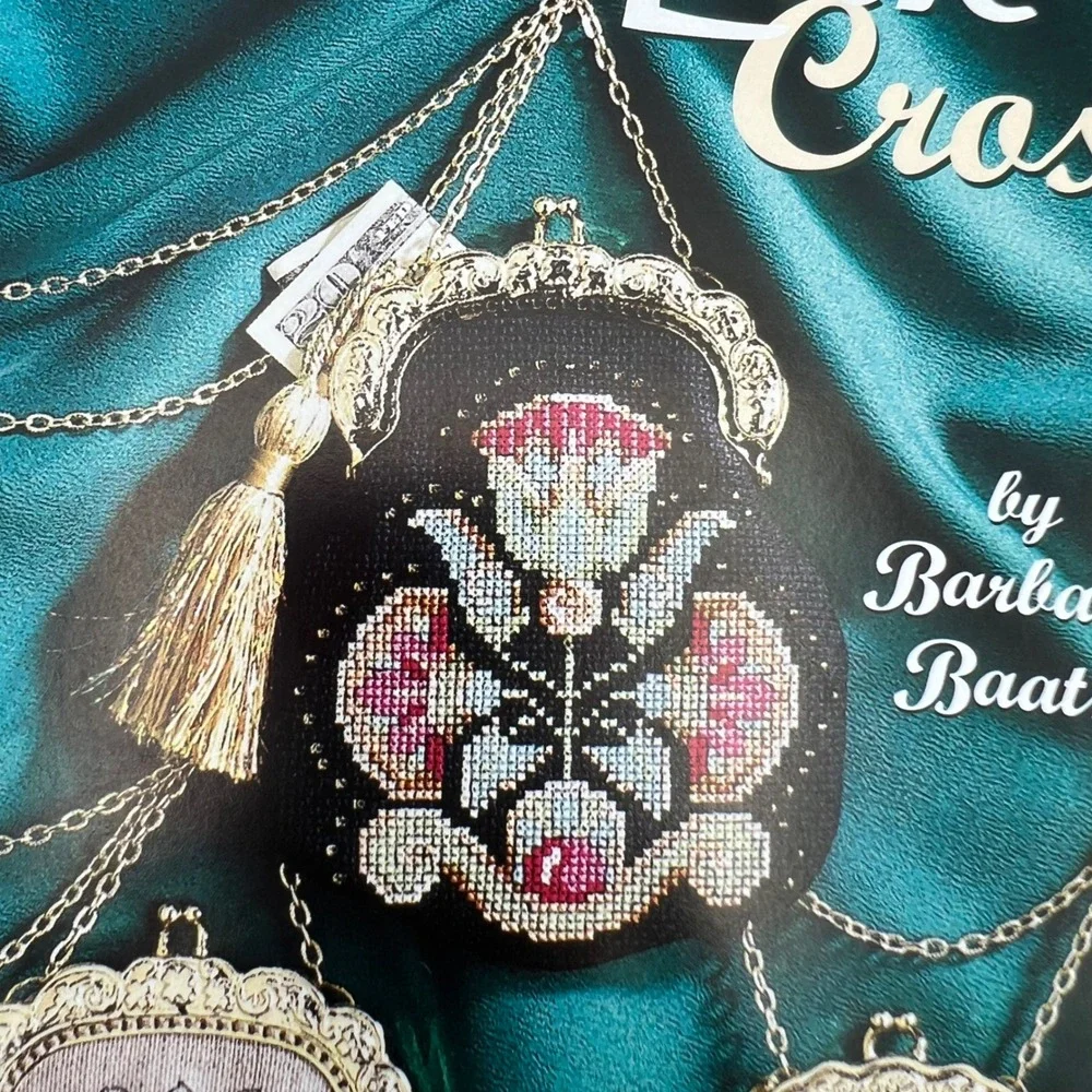 American School of Needlework Little Cross Stitch Purses Book Barbara Baatz 3739